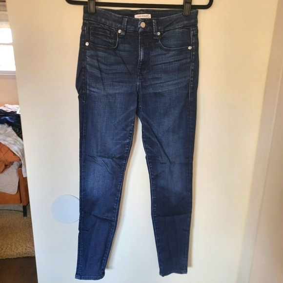 EUC Good American Good Legs High Rise Skinny Jeans Size 4 style GL103T - Picture 2 of 13